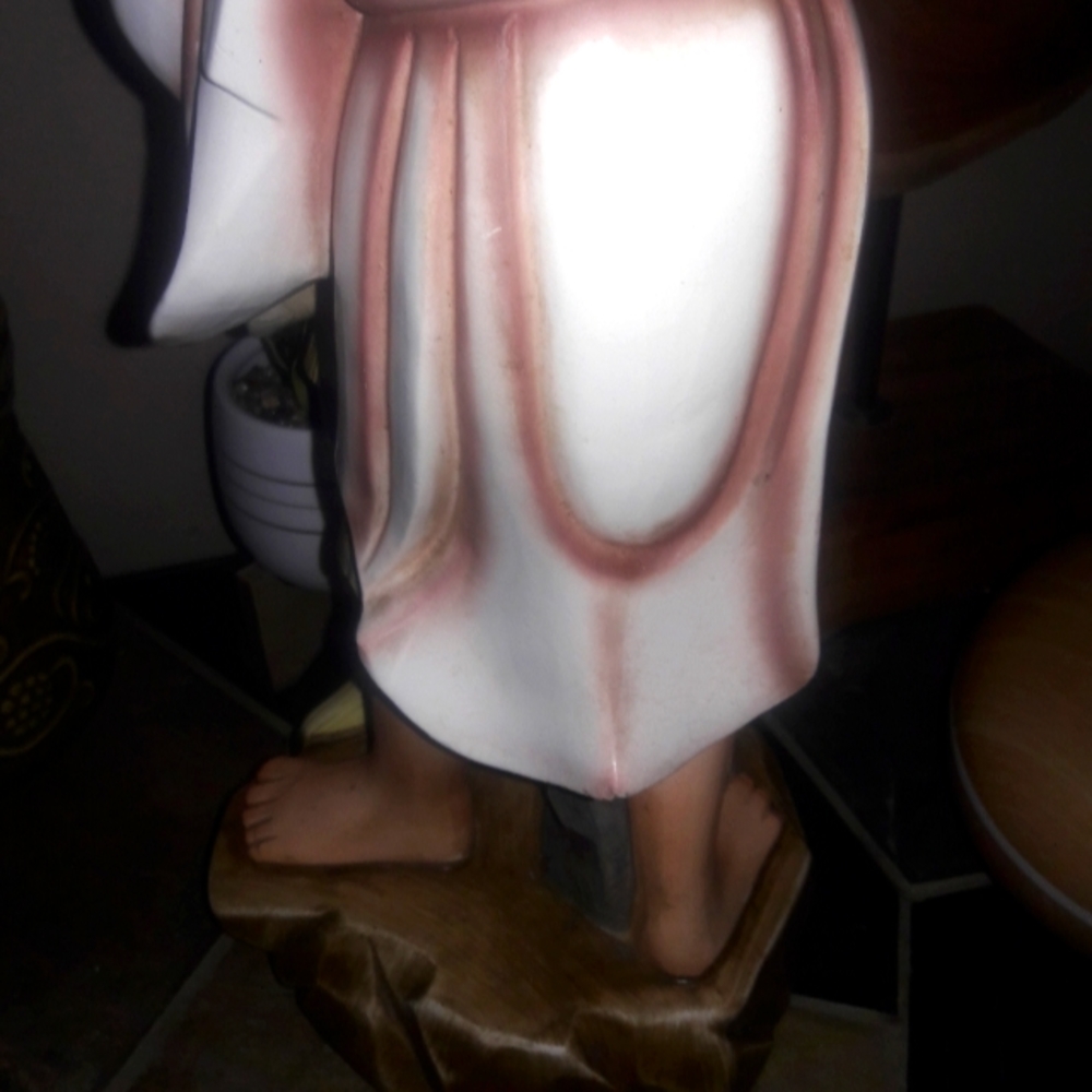 HPAntique Asian Art Chinese Fisherman - Picture 9 of 16